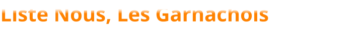 Liste Nous, Les Garnachois